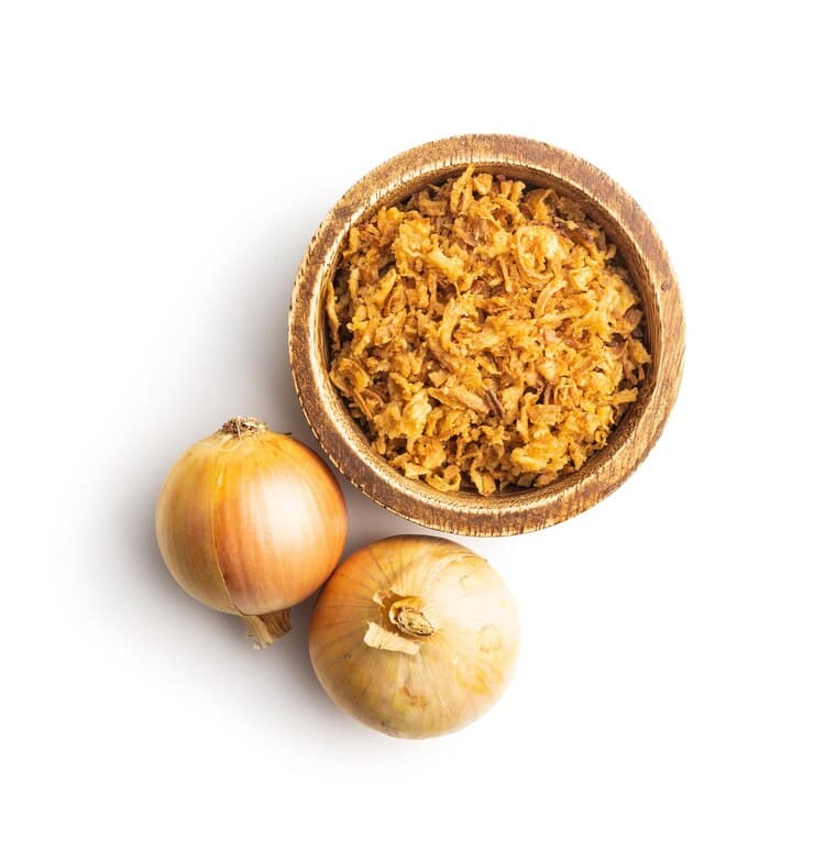 تصویر 1 از پیاز خشک خانگی با عطر و طعم طبیعی برای انواع غذا ها